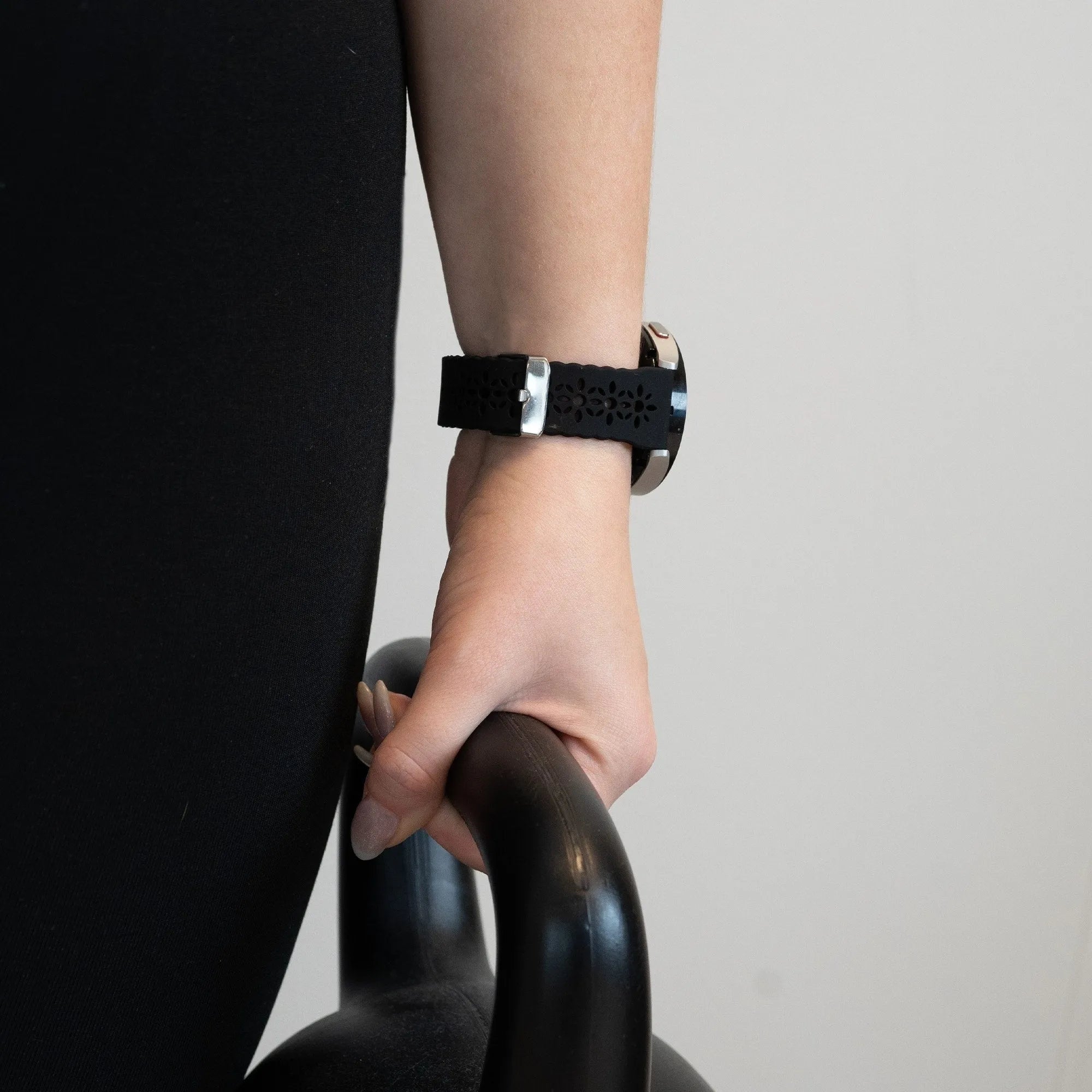 Bandz Correa silicona con estampado Coros Apex 2 (negro)