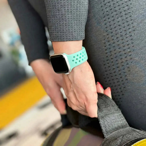 Correa deportiva Apple Watch (turquesa)