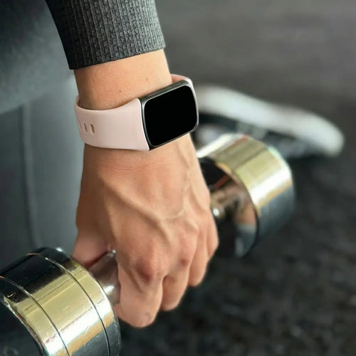 Correa silicona Fitbit Charge 5 (rosa claro)