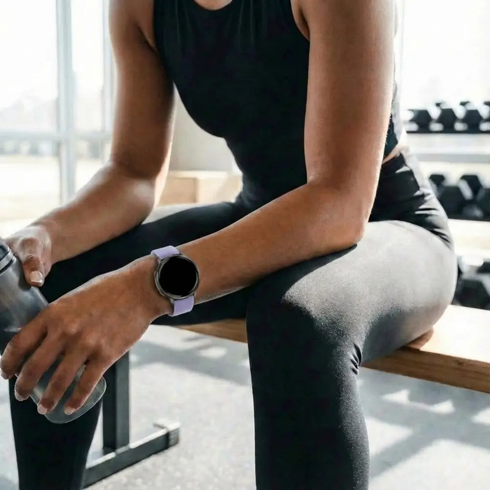 Bandz Garmin Vivoactive 4s Sport Strap 'Deluxe' (Lilac)
