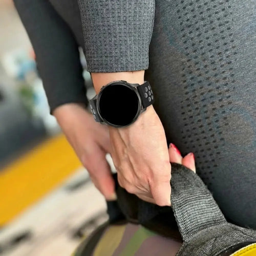 Bandz Garmin Bounce 2 Sport Strap 'Deluxe' (Black-Grey)
