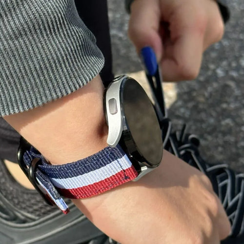 Amazfit GTS 3 Nylon Strap with Buckle (Tricolour)