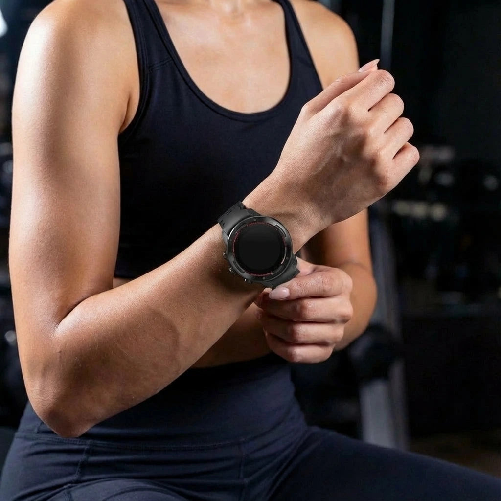 Correa silicona Suunto 5 (negra)