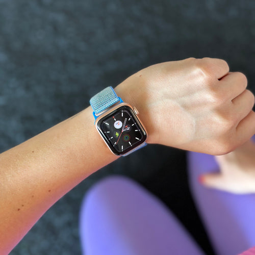 Correa nylon Apple Watch Ultra (azul)