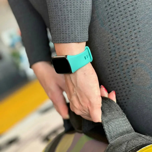 Fitbit Charge 6 siliconen bandje (aqua)