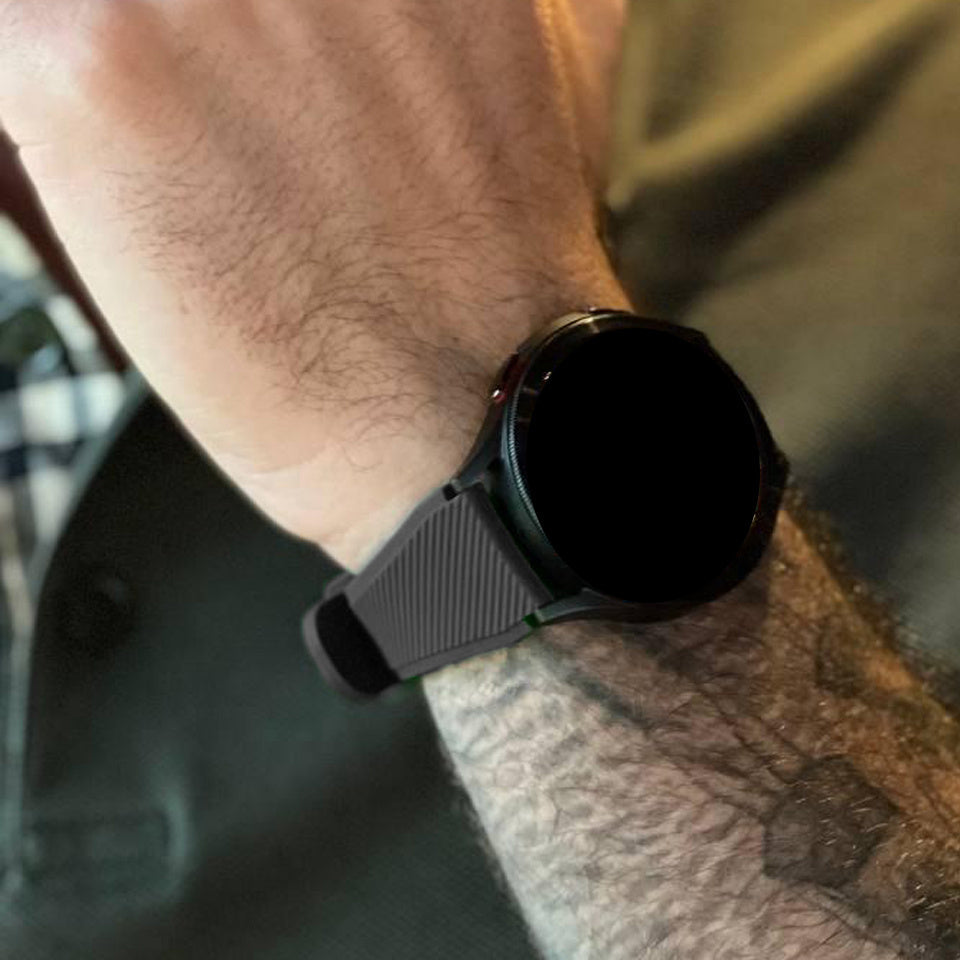 Correa silicona Xiaomi Amazfit Stratos (negro)