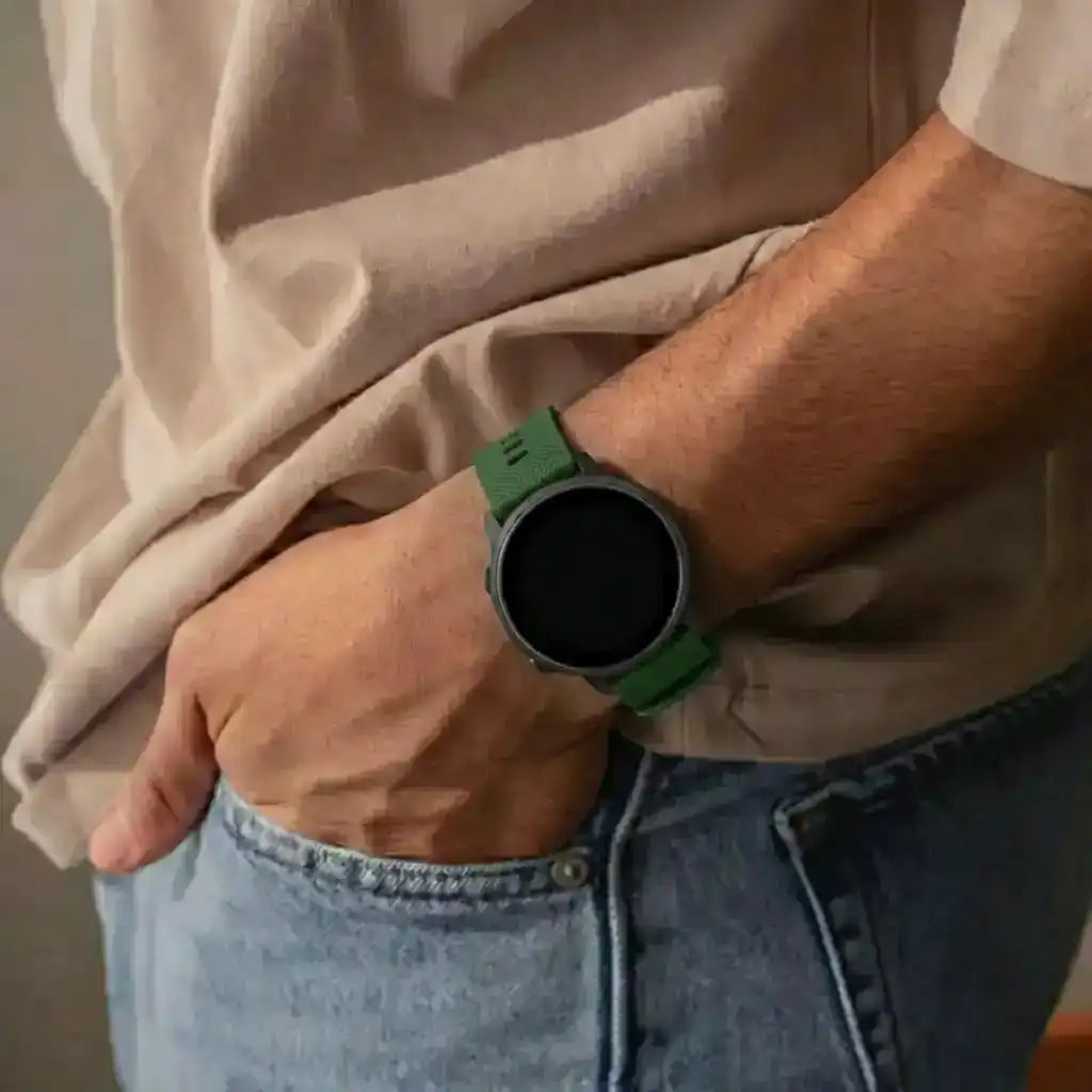Polar Vantage M3 Premium Silicone Strap (Army Green)