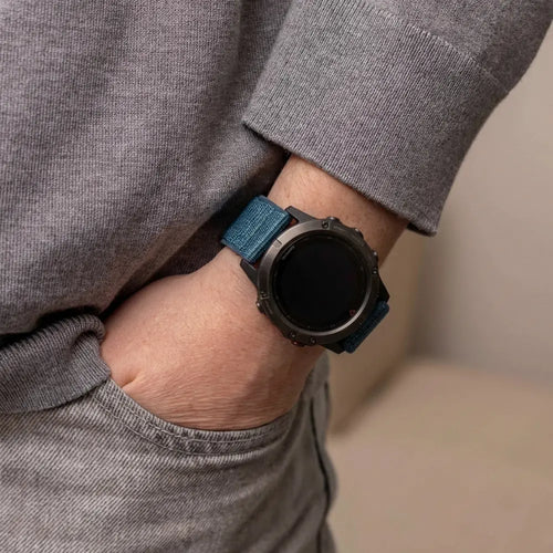 Garmin Fenix 8 - 47mm Nylon Strap (Dark Mist Gray)