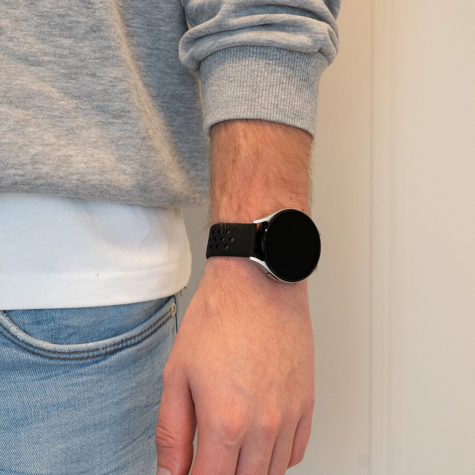 Bandz Amazfit Bip 6 Sport Strap 'Air' (Black)