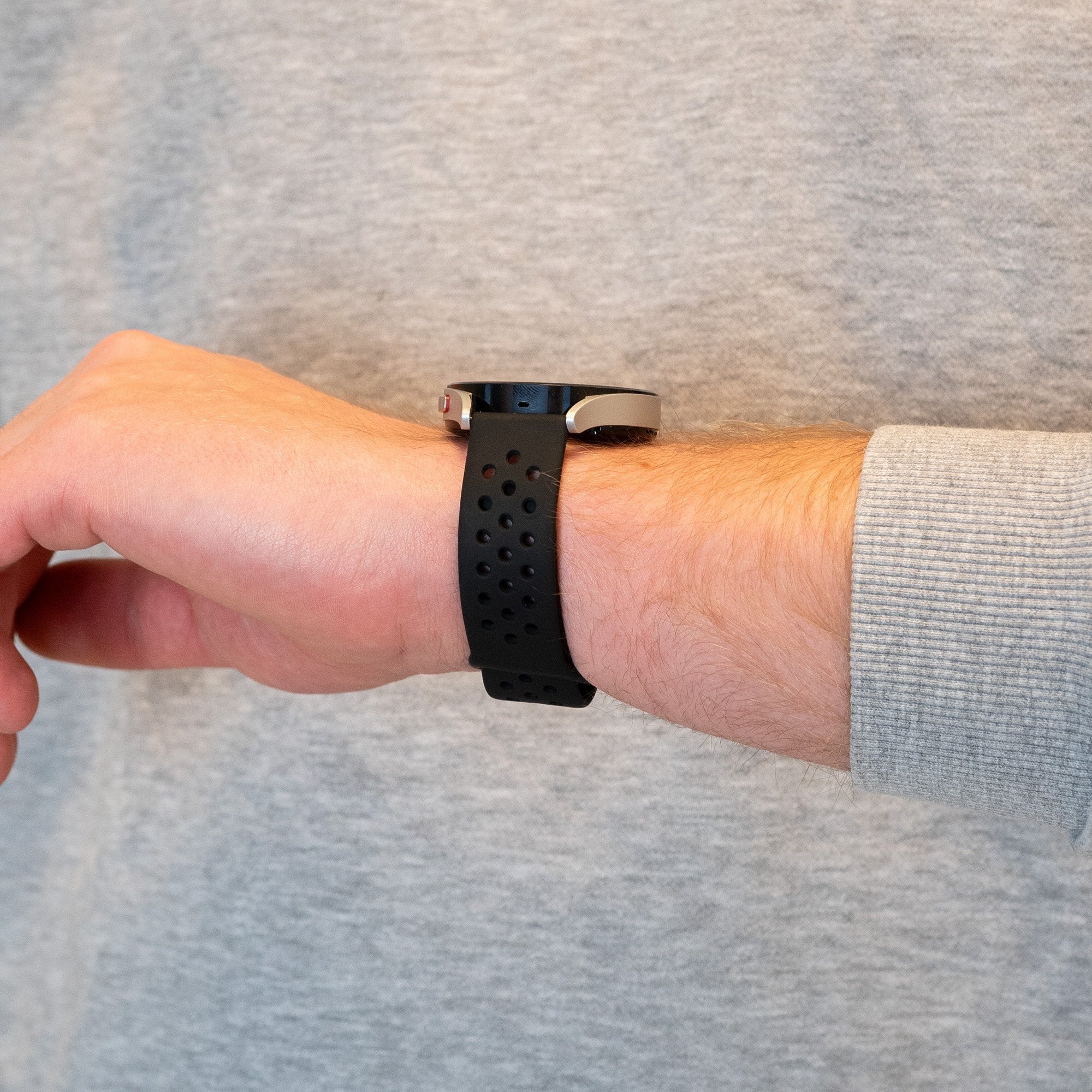 Bandz Realme Watch S (Pro) Sport Strap (Black)