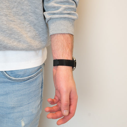 Bandz Correa milanesa Garmin Forerunner 570 - 47mm (negro)