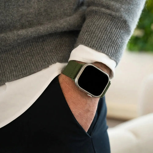 Correa elástica Apple Watch (verde)
