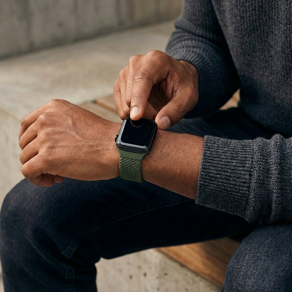 Correa tejida Redmi Watch 5 con hebilla-D (verde)