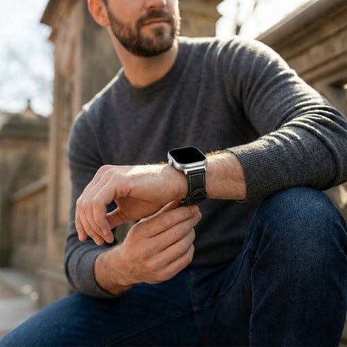 Correa nylon híbrida Xiaomi Smart Band 10 Pro (negro)