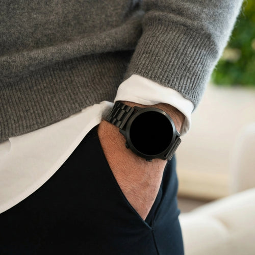 Bandz Correa titanio con establones Garmin MARQ (negro)