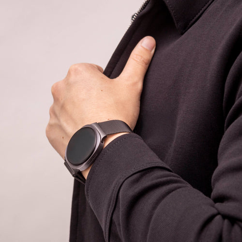 Correa milanesa Samsung Galaxy Watch 8 - 44mm (negro)