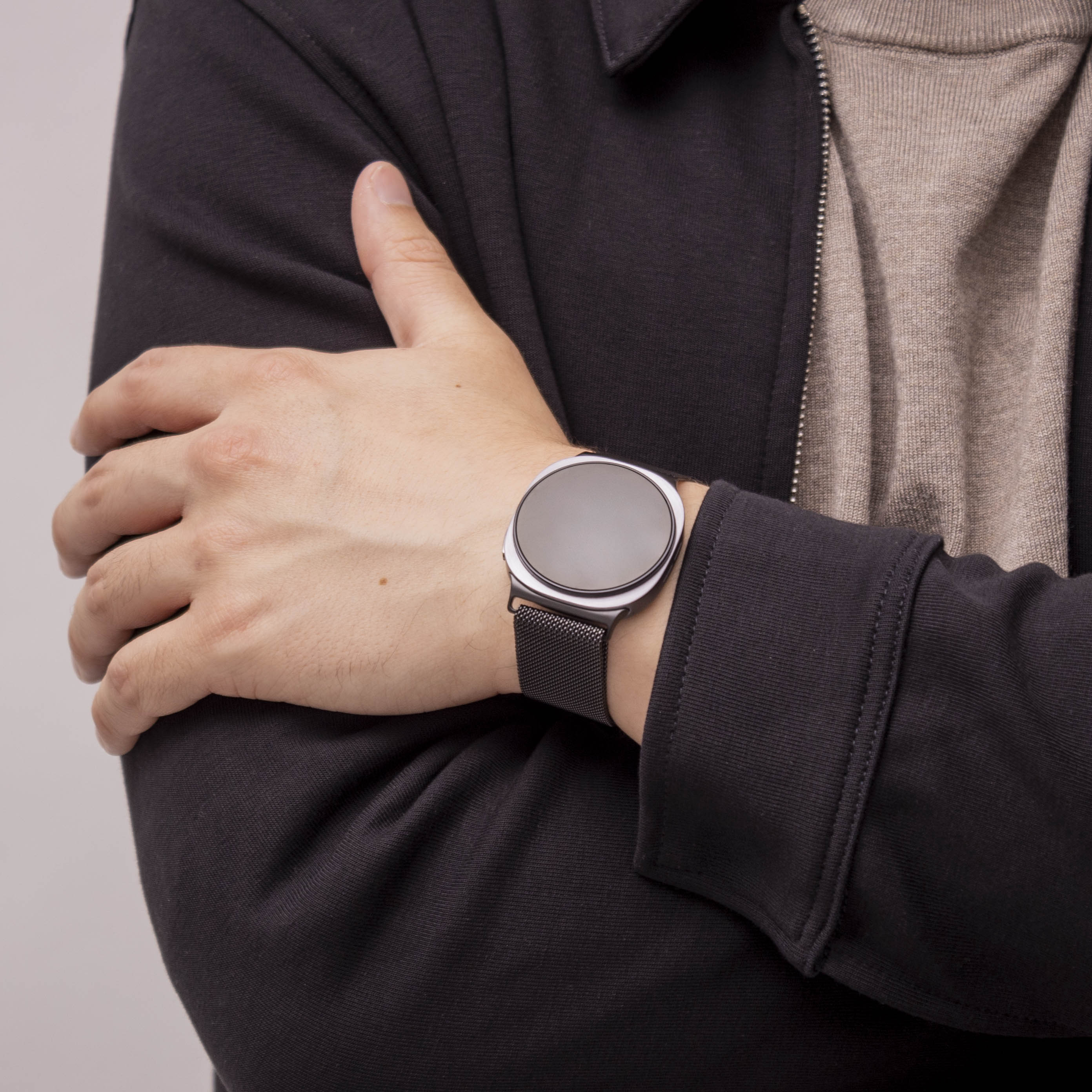 Correa milanesa Samsung Galaxy Watch 8 Classic (negro)