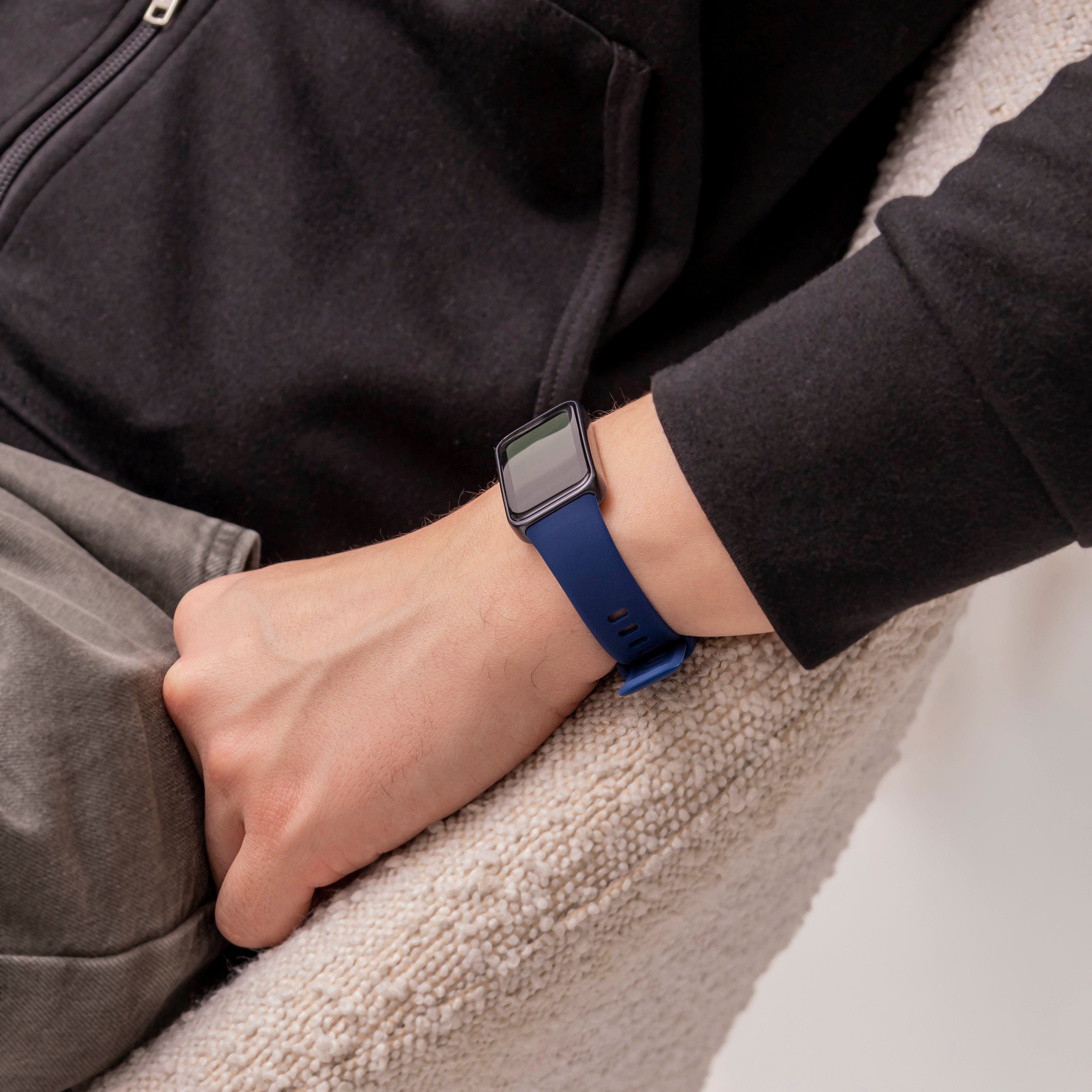 Huawei Band 10 Silicone Classic Strap (Dark Blue)