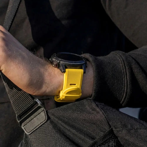 Garmin Fenix 5 (Plus)/6 (Pro) Silicone Strap (Yellow)
