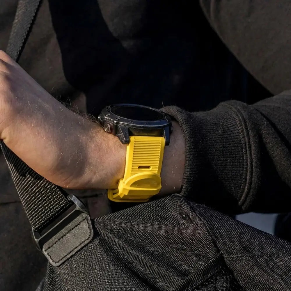 Garmin Forerunner 965 Silicone Strap (Yellow)