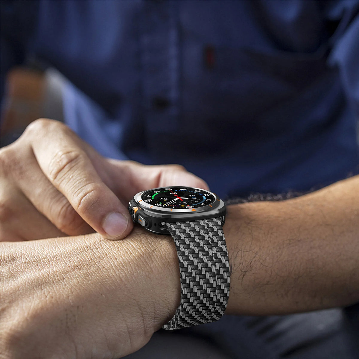 Print Silicone Strap, lifestyle photo