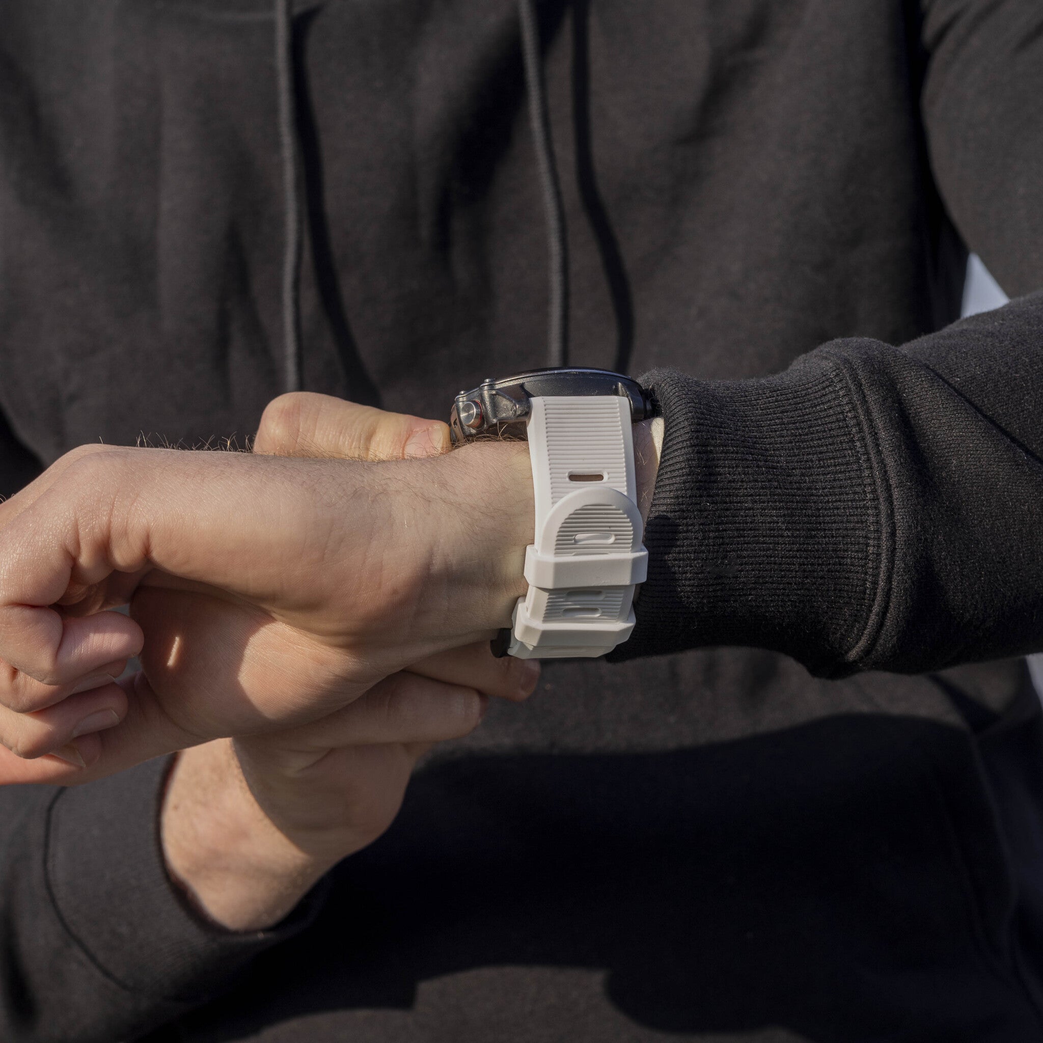 Amazfit T-Rex Ultra 2 Silicone Strap (White)