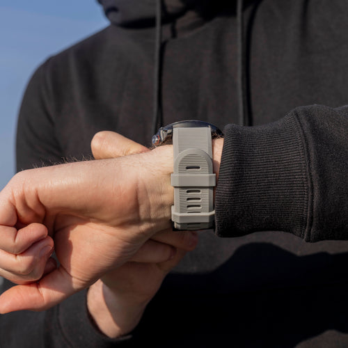 Garmin Fenix ​​5x/6x Silicona Correa (gris)
