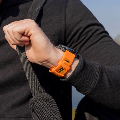 Garmin Fenix 3 Sport Buckle Strap (Orange/Black)