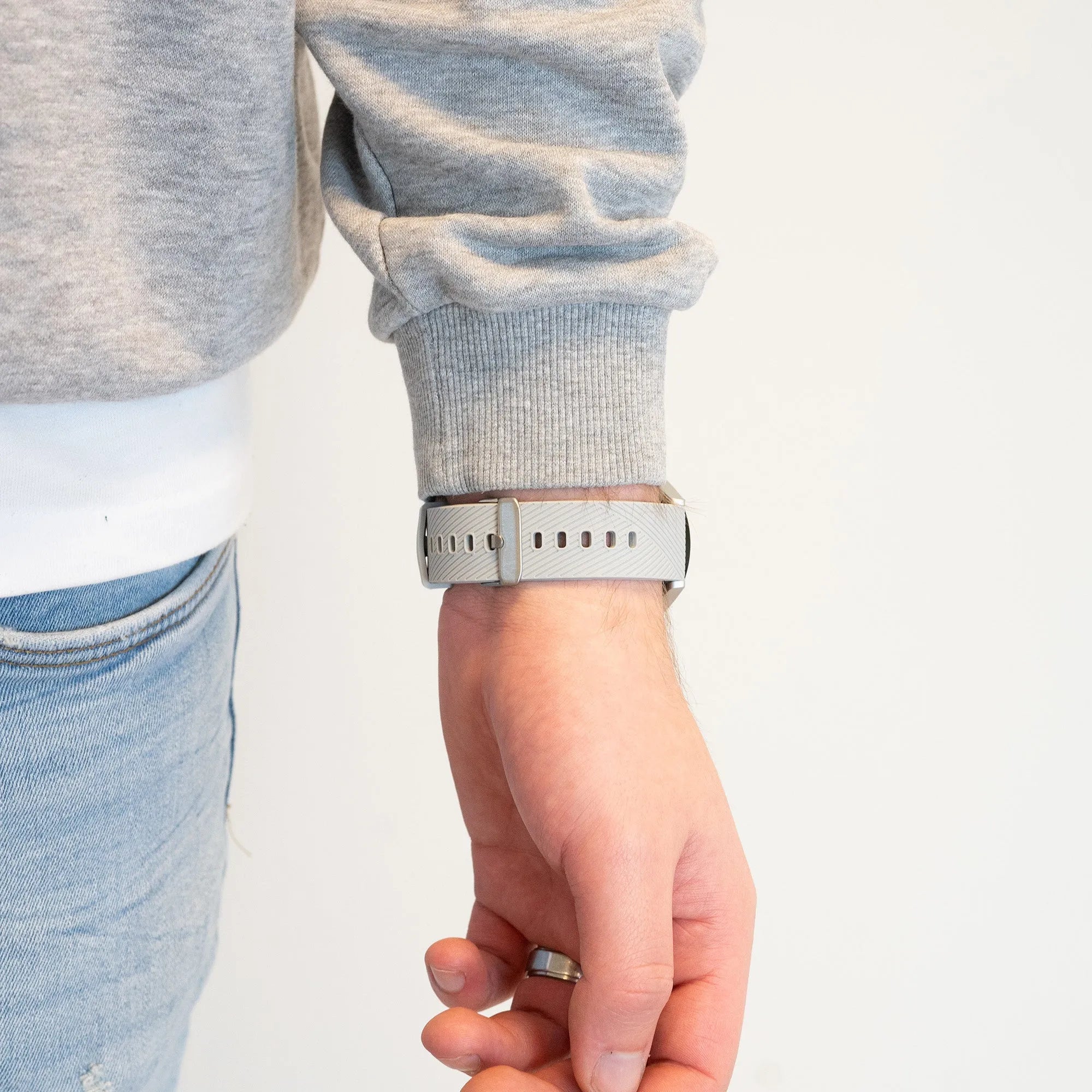 Bandz Correa silicona 'Deluxe' Coros Pace 2 (gris)