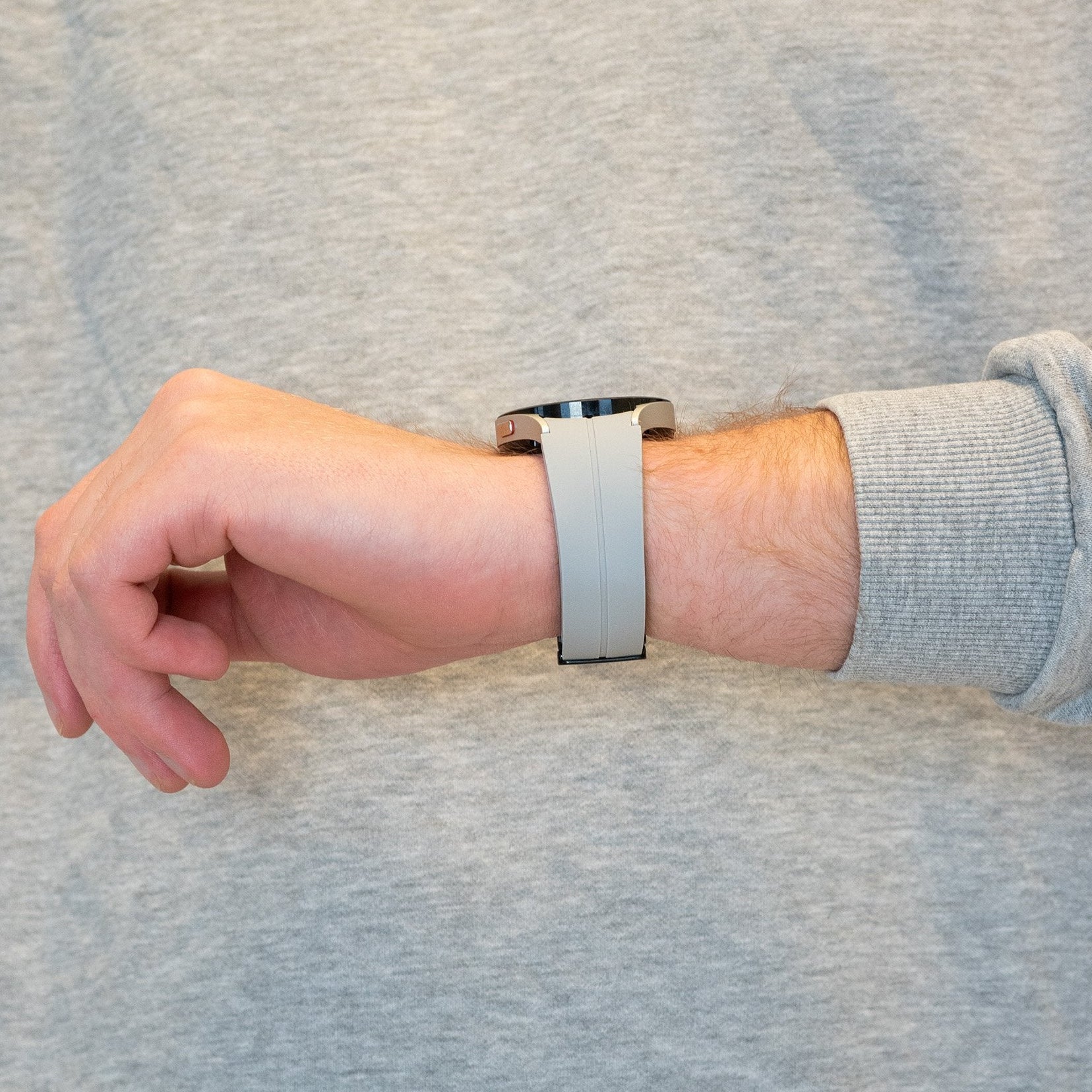 Bandz Correa silicona con D-Buckle Samsung Galaxy Watch 5 - 44mm (gris)