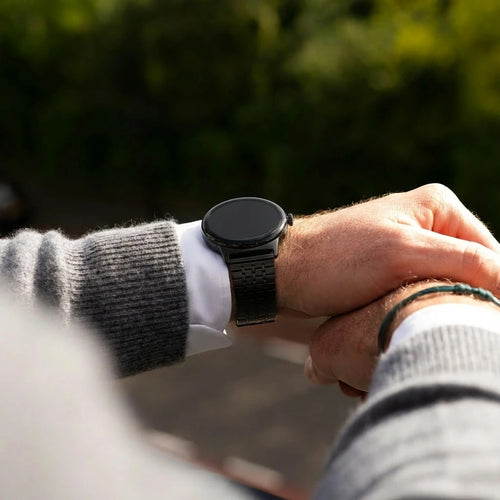 Correa acero de luxe Google Pixel Watch 3 45mm (negro)