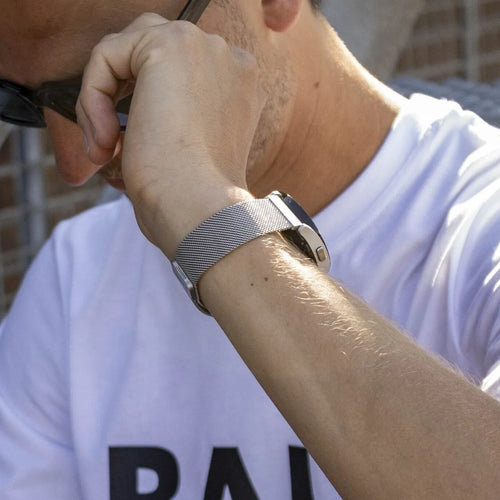 BALR Polar Ignite Milanese Strap (Silver)