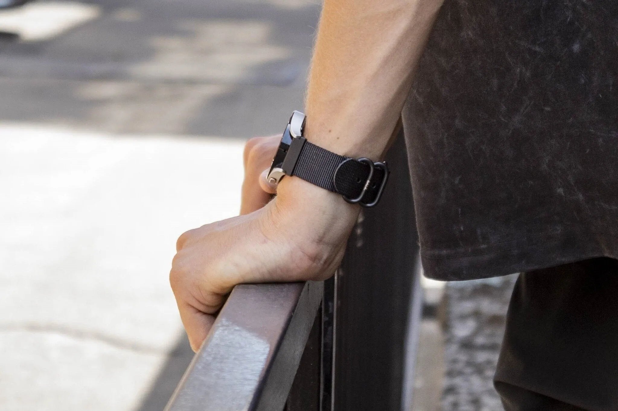 BALR Polar Ignite Nylon Strap with Buckle (Black)