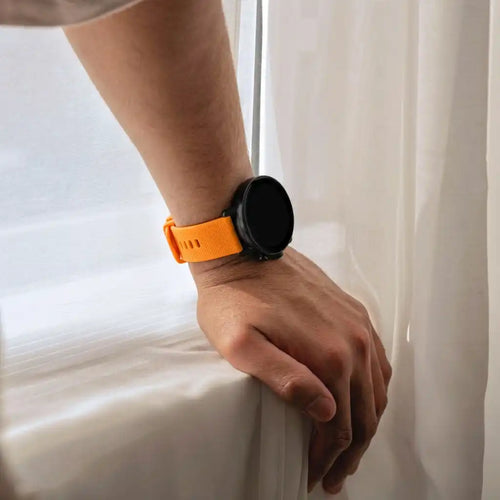 Samsung Galaxy Watch Active Premium Silicone Strap (Orange)