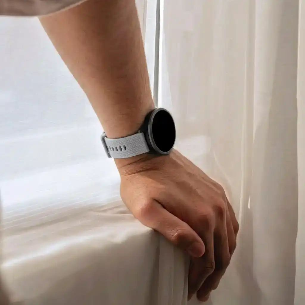 Correa silicona lujo Huawei Watch 3 (Pro) (gris)