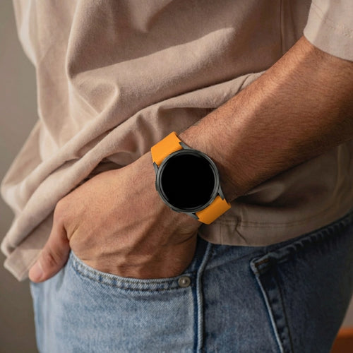 Bandz Garmin Forerunner 265 Silicone Strap 'Premium' (Orange)