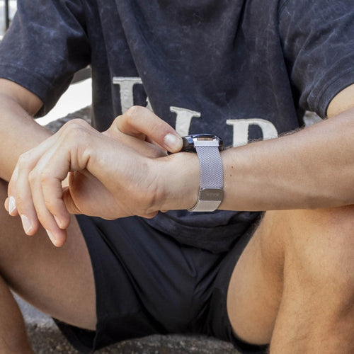 BALR OnePlus Watch Milanese Strap (Silver)