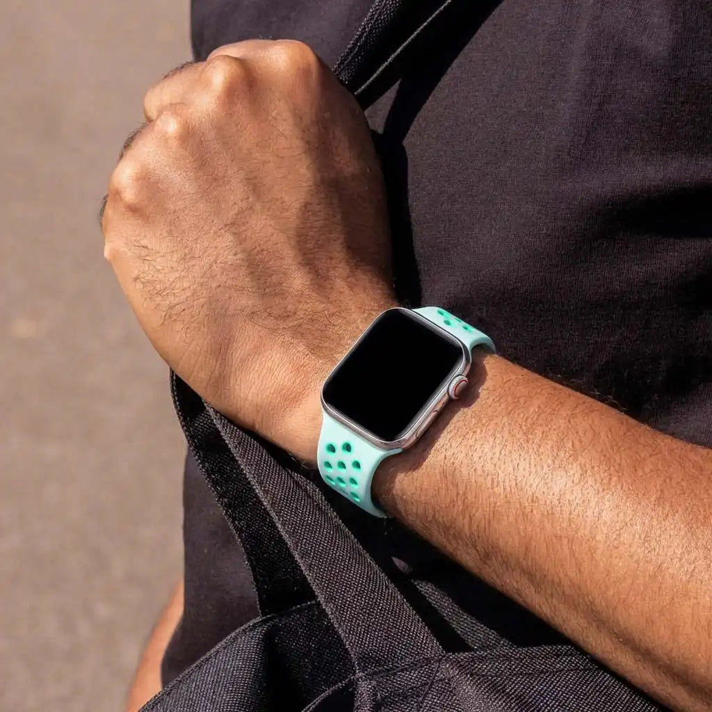 Correa deportiva Apple Watch (turquesa)