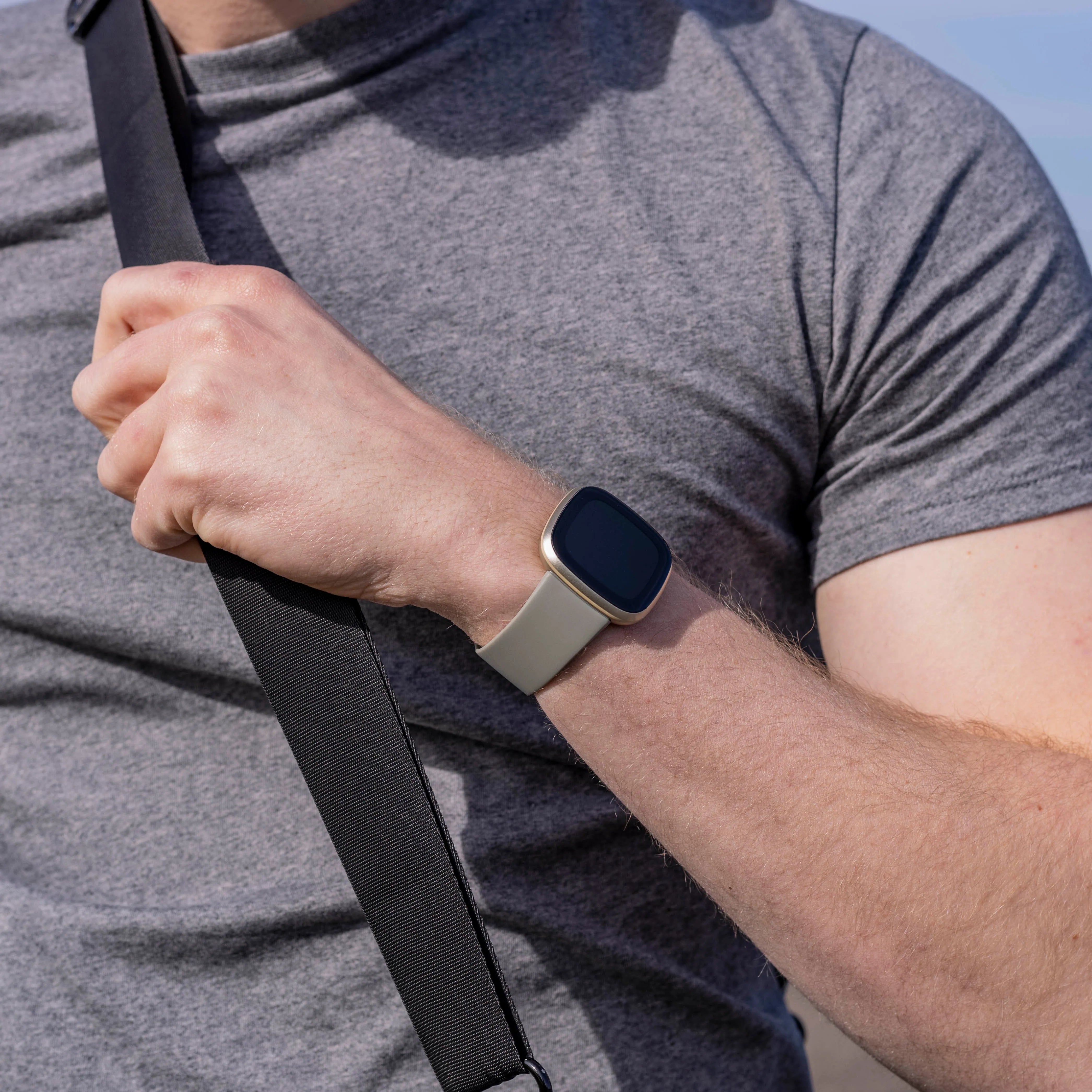 Fitbit Sense Silicone Strap Classic (Grey)