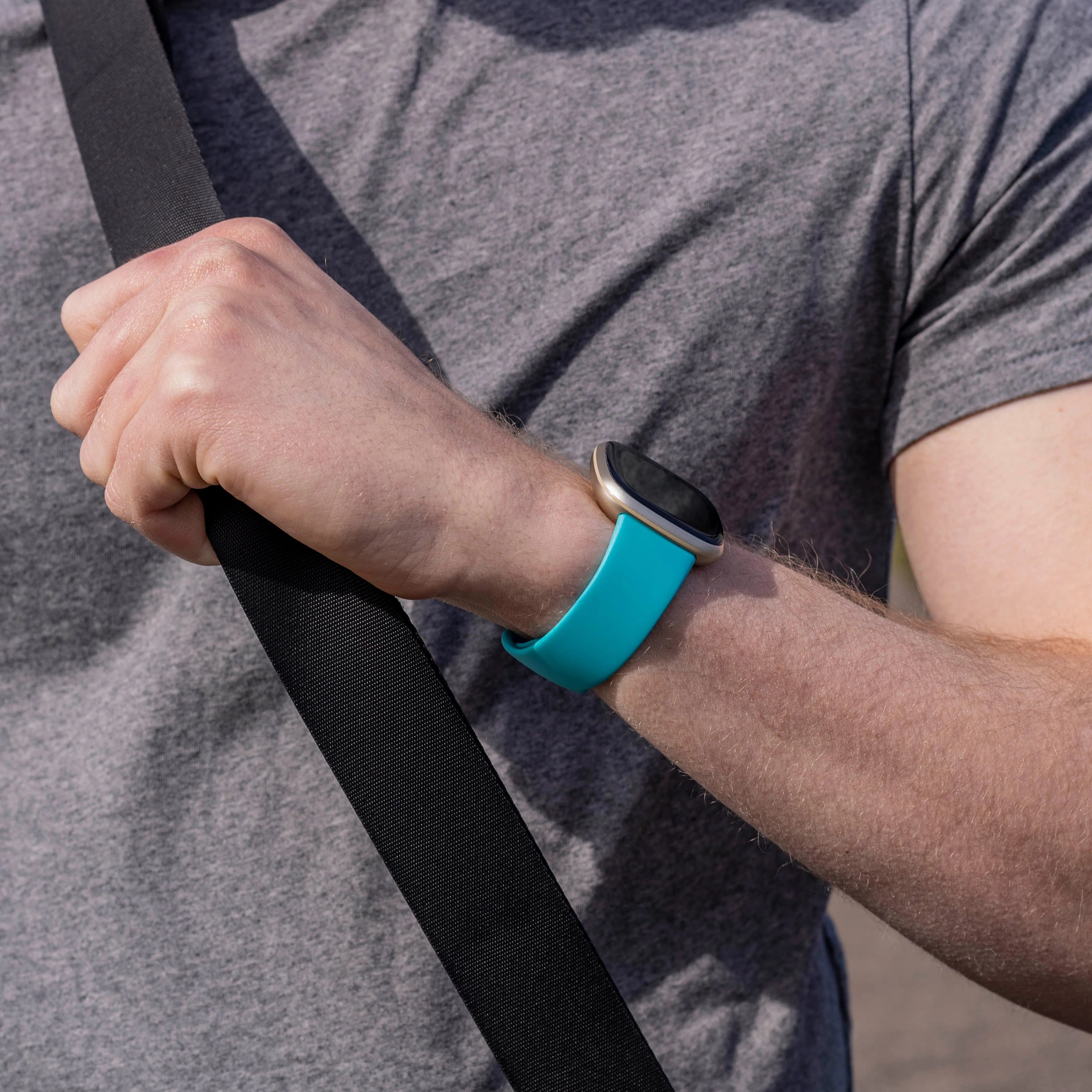 Correa silicona clásica Fitbit Sense 2 (agua)