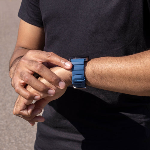 Correa silicona Extreme Samsung Galaxy Watch 8 - 44mm (azul oscuro)