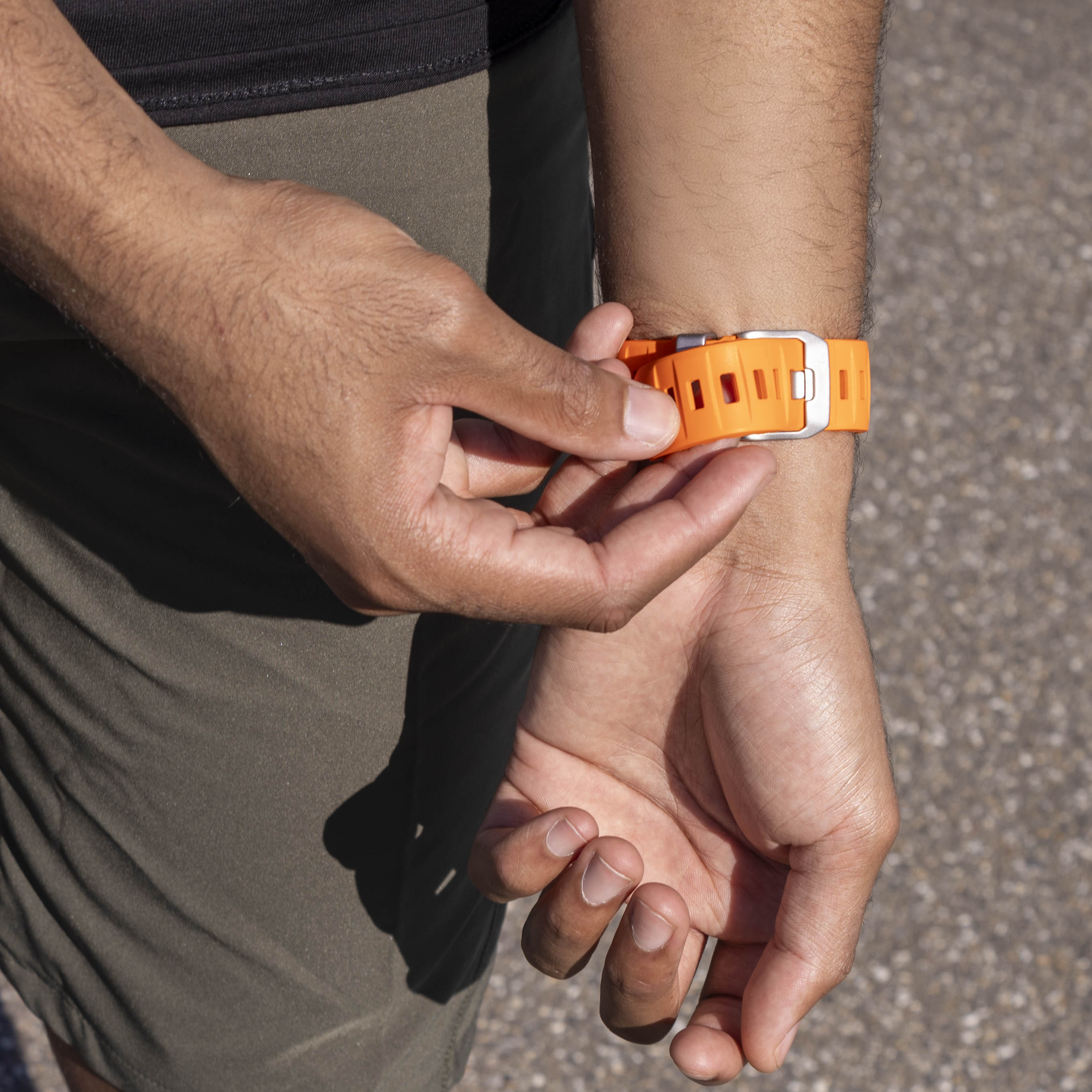 Correa silicona Extreme Samsung Galaxy Watch 8 - 44mm (naranja)
