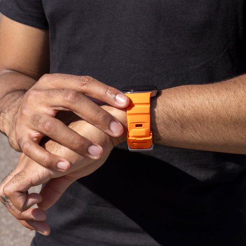 Correa silicona Extreme Samsung Galaxy Watch 8 - 44mm (naranja)