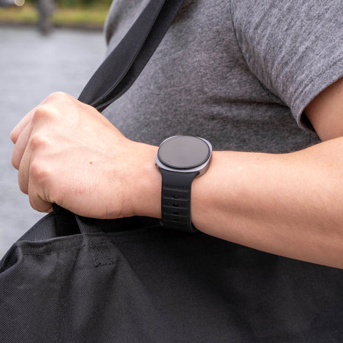 Samsung Galaxy Watch 8 - 44mm Outdoor Silicone Strap (Black)