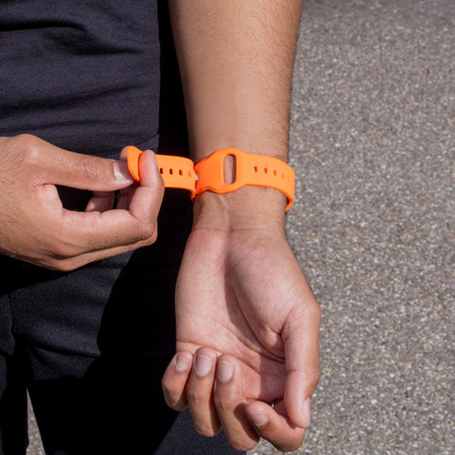 Samsung Galaxy Watch 8 - 40mm Outdoor Silicone Strap (Orange)