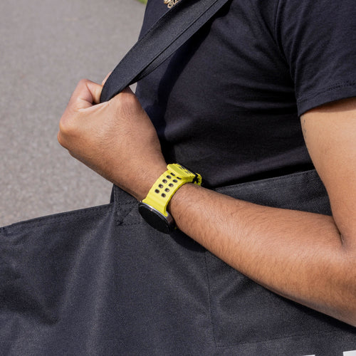 Silicone Ocean Strap, lifestyle photo