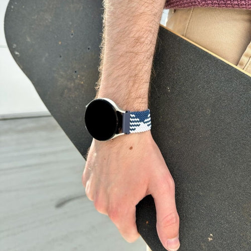 Redmi Watch 5 Lite Adjustable Braided Strap (Blue/White)