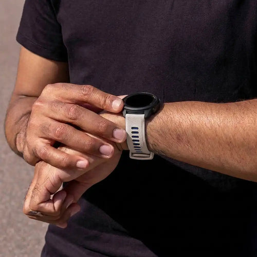 Garmin Vivoactive 5 Sport Strap with Buckle (Beige/Black)