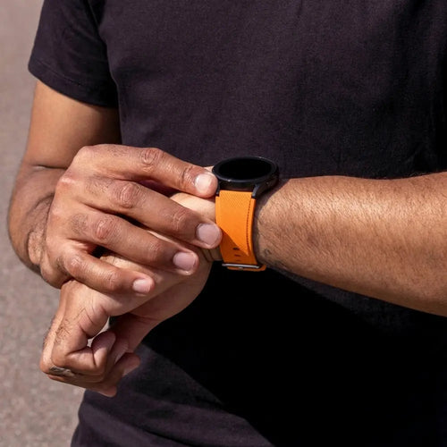 Samsung Galaxy Watch 7 - 40mm Silicone Strap (Orange)