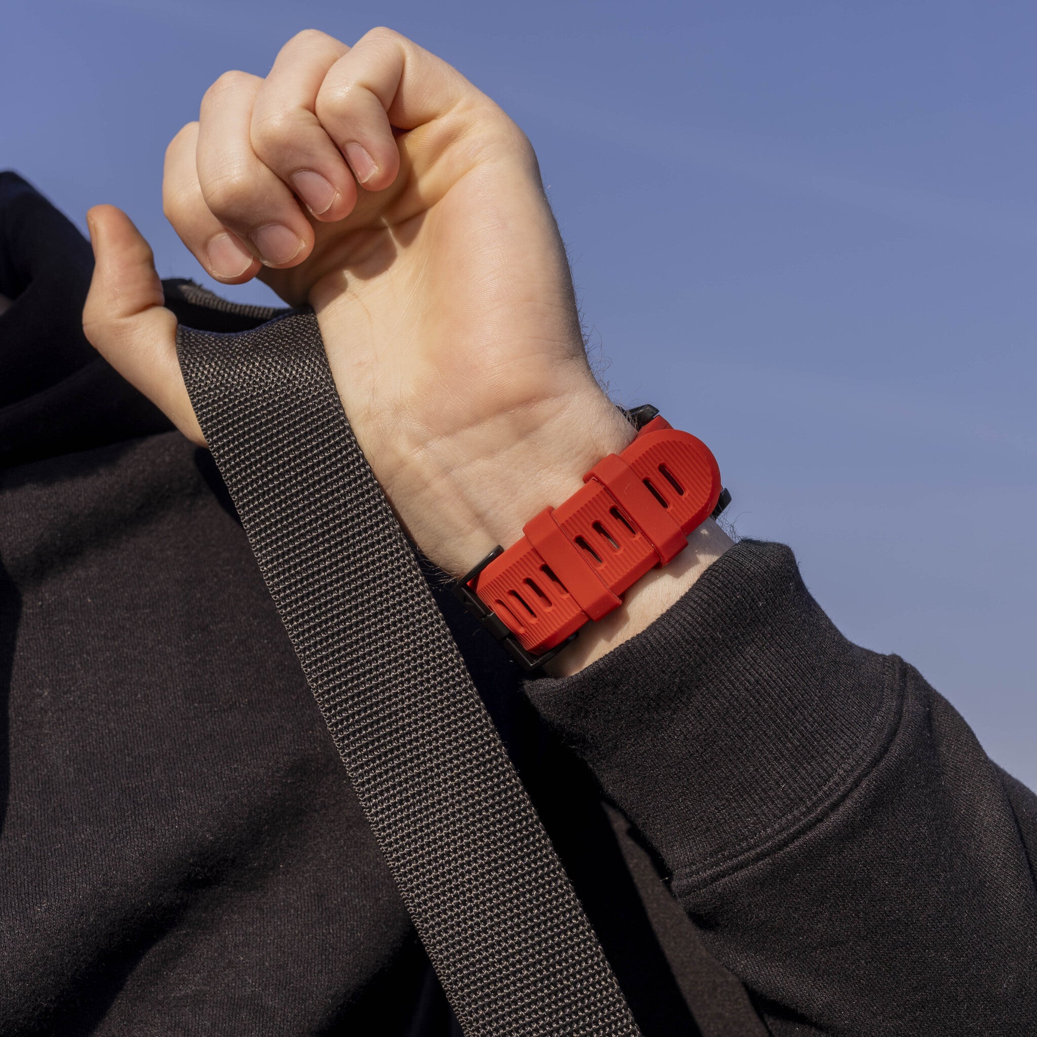 Garmin Fenix 8 Pro - 51mm Silicone Strap (Red)